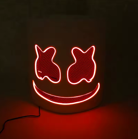 Masque Lumineux MARSHMALLOW - Halloween & Soirées