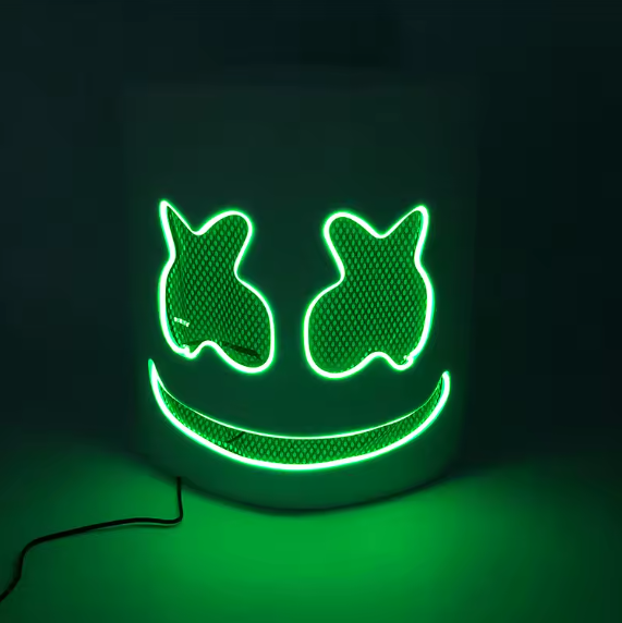 Masque Lumineux MARSHMALLOW - Halloween & Soirées