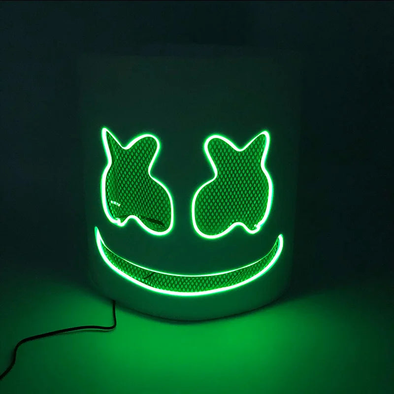 Masque Lumineux MARSHMALLOW - Halloween & Soirées