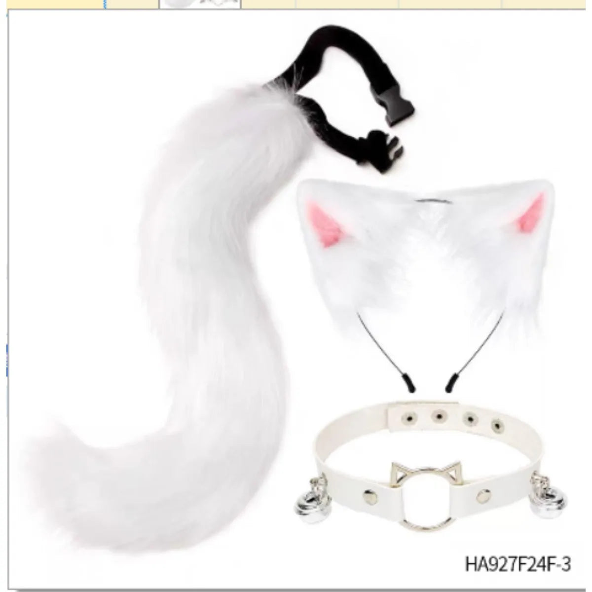 Kit Déguisement Catgirl – 7 Accessoires