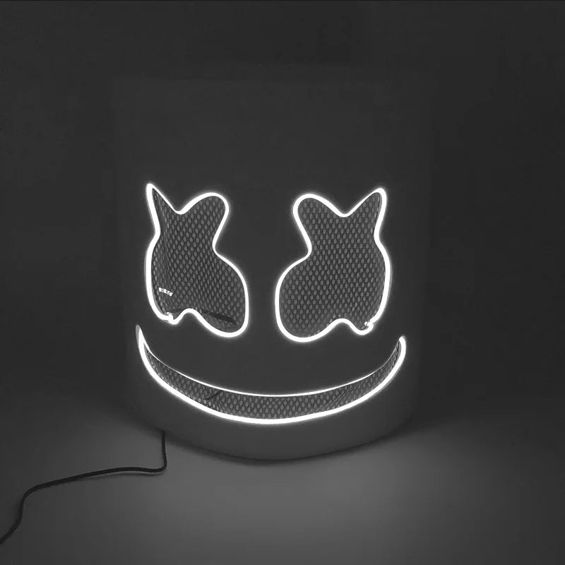 Masque Lumineux MARSHMALLOW - Halloween & Soirées