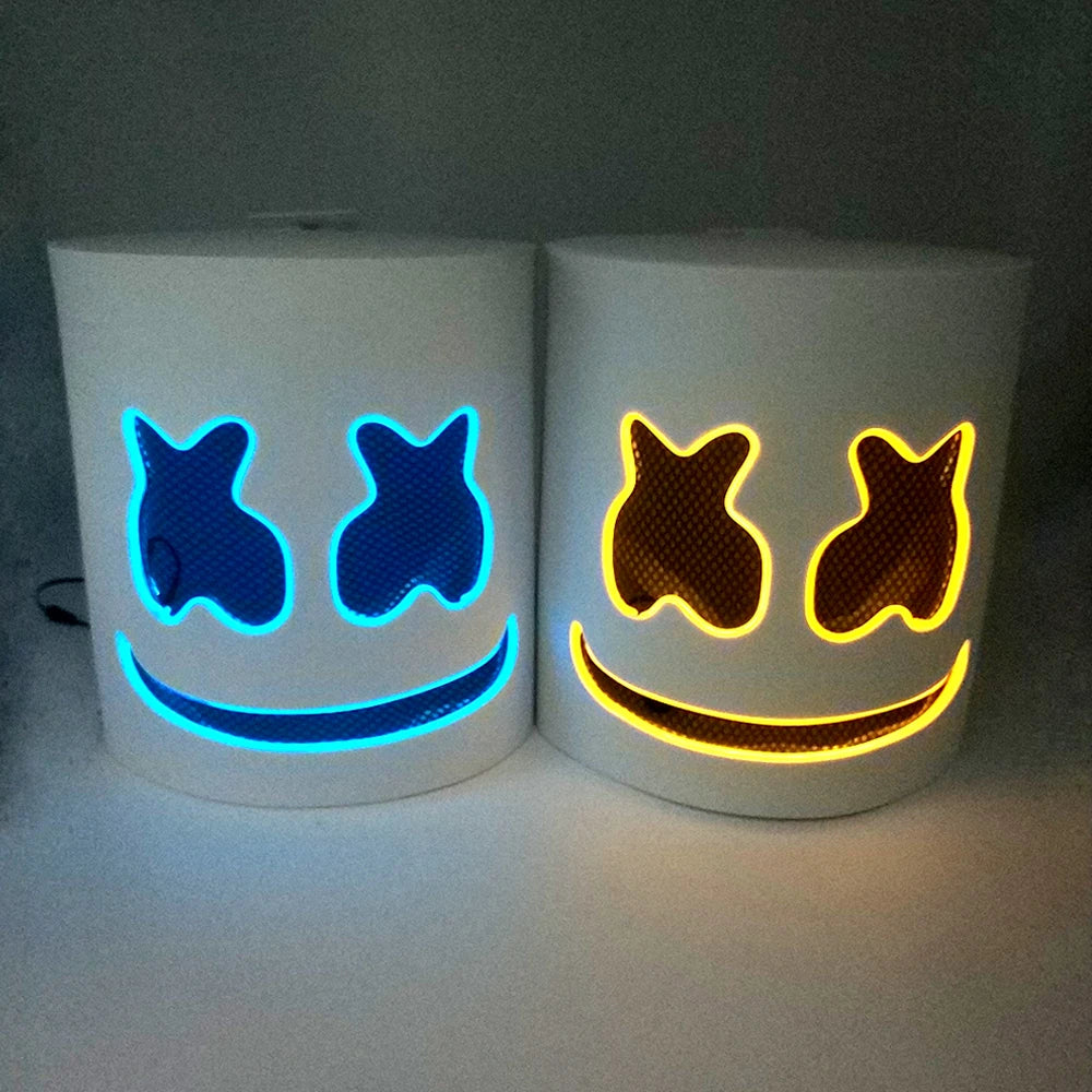 Masque Lumineux MARSHMALLOW - Halloween & Soirées