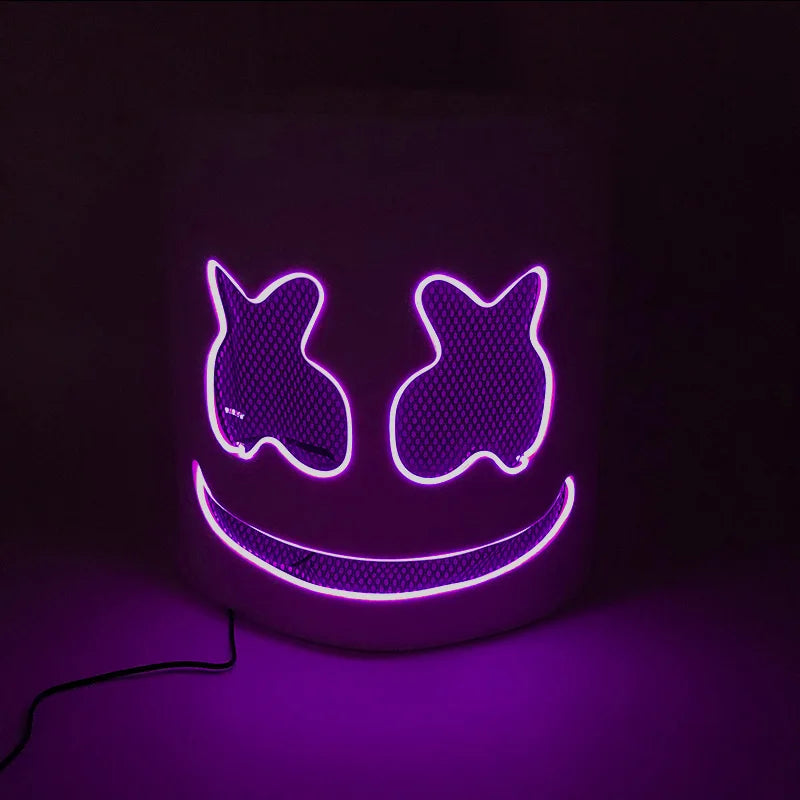 Masque Lumineux MARSHMALLOW - Halloween & Soirées