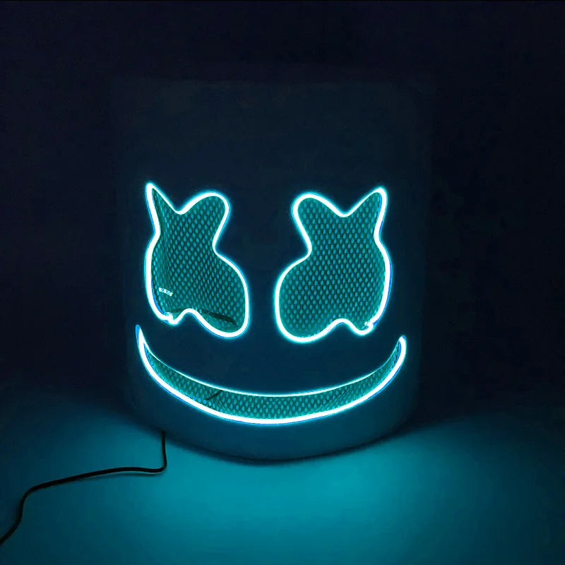 Masque Lumineux MARSHMALLOW - Halloween & Soirées