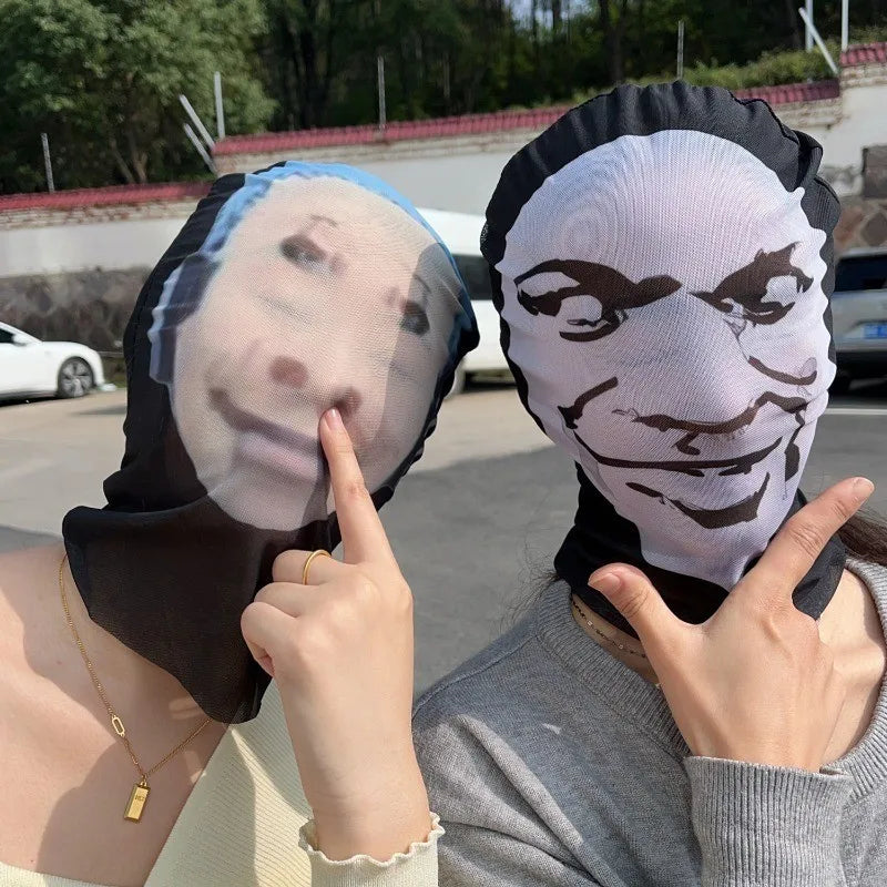 Masque Intégral 3D Imprimé – Cosplay & Déguisement