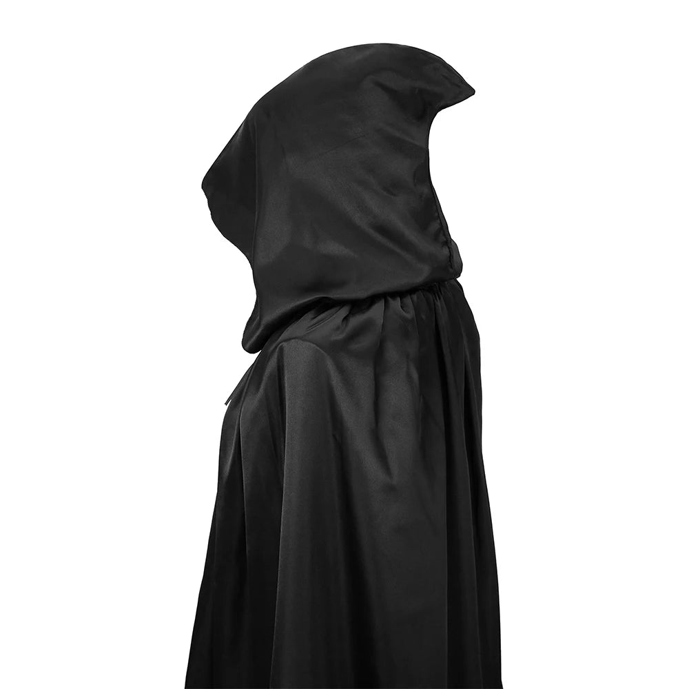 Cape à Capuche Halloween – Costume Sorcier, Vampire & Médiéval